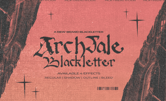 Archdale Blackletter for Creative Crafters and Handmade Designers
