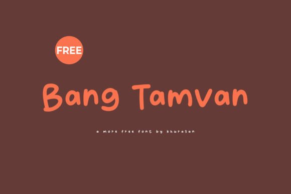 Bang Tamvan: A Font That Brings Handmade Magic to Every Design