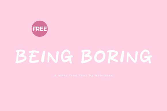 Being Boring: A Modern Handwriting Font for Web Design and Branding