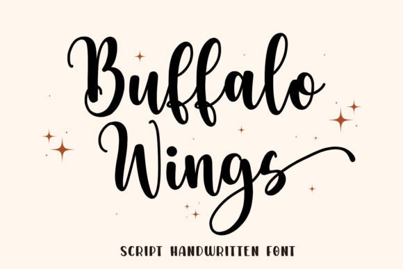 Buffalo Wings: A Script Font for Editorial Elegance