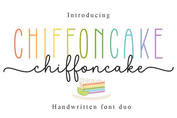Chiffoncake Duo for Web Designers Seeking Modern Typography