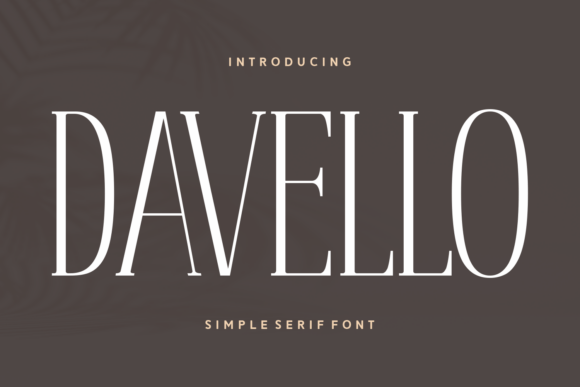 Davello: A Serif Font That Elevates Editorial Design