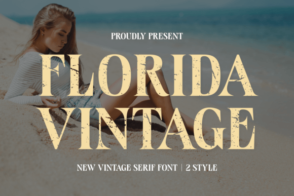 Florida Vintage: A Serif Font for Timeless Editorial Design