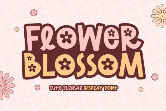 Flower Blossom: A Floral Accent for Editorial Design