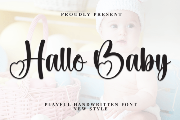 Hallo Baby: A Script Font That Elevates Digital Branding