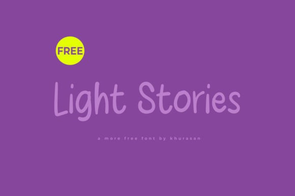 Light Stories: A Handwritten Font for Creative Crafters and Designers