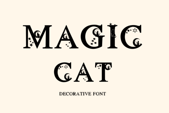 Magic Cat: A Decorative Font for Branding That Speaks Volumes