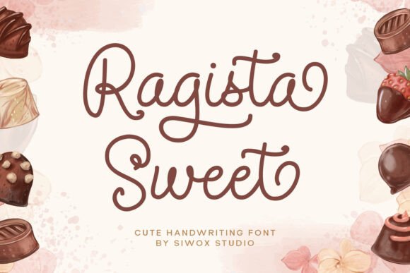 Ragista Sweet: A Script Font for Elegant Digital Branding