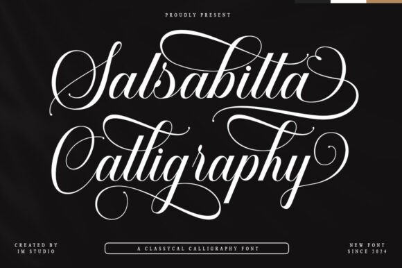 Salsabilla Calligraphy for Web Designers and Brand Creators