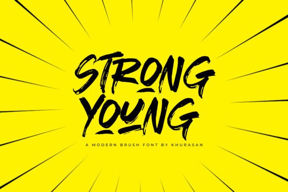 Strong Young for Modern Web Design and Branding