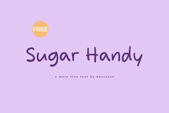 Sugar Handy: A Font for Editorial Elegance