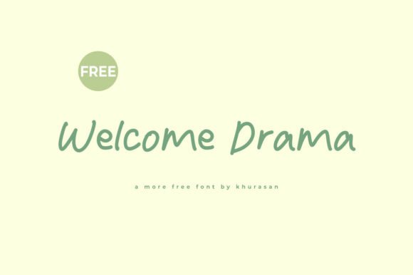 Welcome Drama: A Font That Elevates Your Brand’s Visual Identity